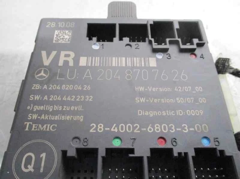 A2048707626 centralina chiusura per MERCEDES-BENZ CLASE GLK (W204) GLK 2342172 - Immagine 3 di 3