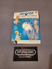 Vintage Gripper Snap Fasteners Card Sewing Scovill Oakville Conn 1950