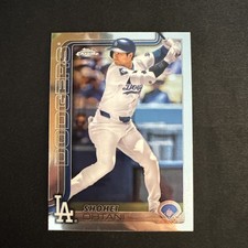 Topps Chrome 2025 Shohei Ohtani Dodgers #1 Base Set Baseball Trading Card