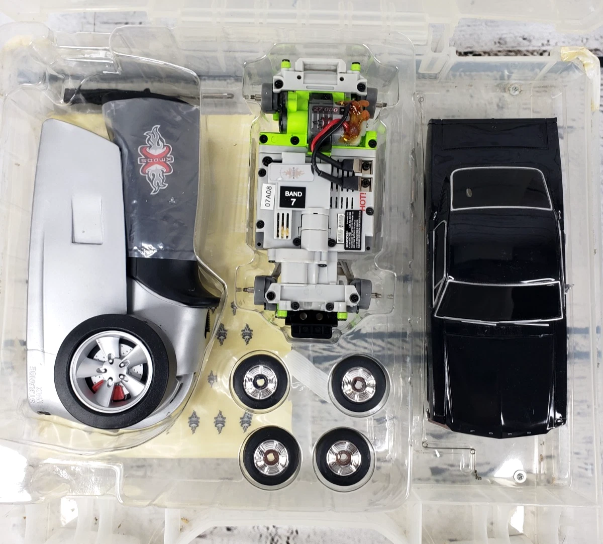 ラジコン　当時物　XMODS フォード　マスタング　スターターキット XMODS Custom RC スターターキット フェアレディーZ オレンジ - メルカリ