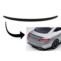 Kofferraumspoiler FüR Mercedes C-Klasse Coupé C205 14-19 GläNzend Schwarz