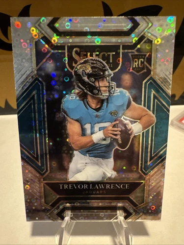 2021 Panini Select - Club Level Trevor Lawrence #243 Disco Prizm (RC)