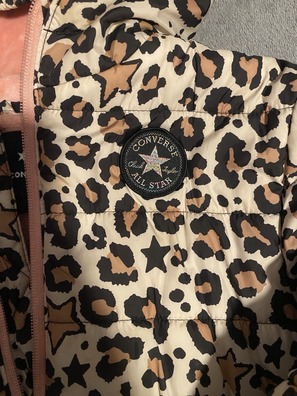 Girls Converse Coat Size 12-13 thumbnail 3