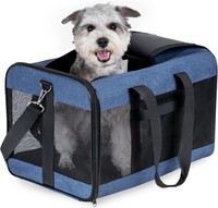 Hundebox Faltbar Transportbox FüR Hunde Katzen Reisetasche Airline Zugelassen