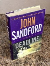 Deadline SIGNED by John Sandford - 1st Prt / 1st Ed Near Fine Hardcover
