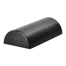Yes4All Half Foam Roller, EPP High-Density Material - Black, 12 inch