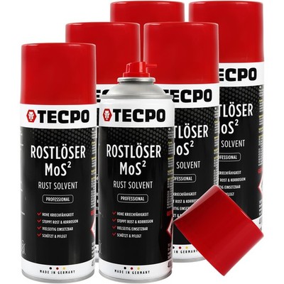 6x400 ml ROSTLÖSER MOS² ROSTSCHUTZ KRIECHÖL KORROSIONSSCHUTZ MULTIFUNKTIONSÖL