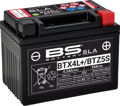 Batterie AGM Aktive SLA Kein Wartung BS Battery POLARIS SPORTSMAN 90 2X4 2001