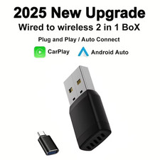 Mini Wireless Carplay Adapter Android Auto Wireless Dongle Wifi 5.8G Auto Connec