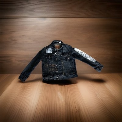 Levi Strauss Girls Jean Jacket Size S Used Great Conditions