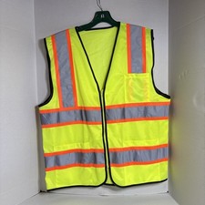 Safety Vest Cornerstone CSV103 zippered