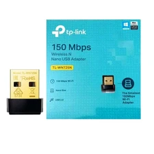 Tp-Link 150 Mbps Wireless N, Nano USB Adapter, TL-WN725N