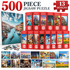 500 Pieces Jigsaw Puzzle Various Landscape Patterns Jigsaw Puzzle Educational To