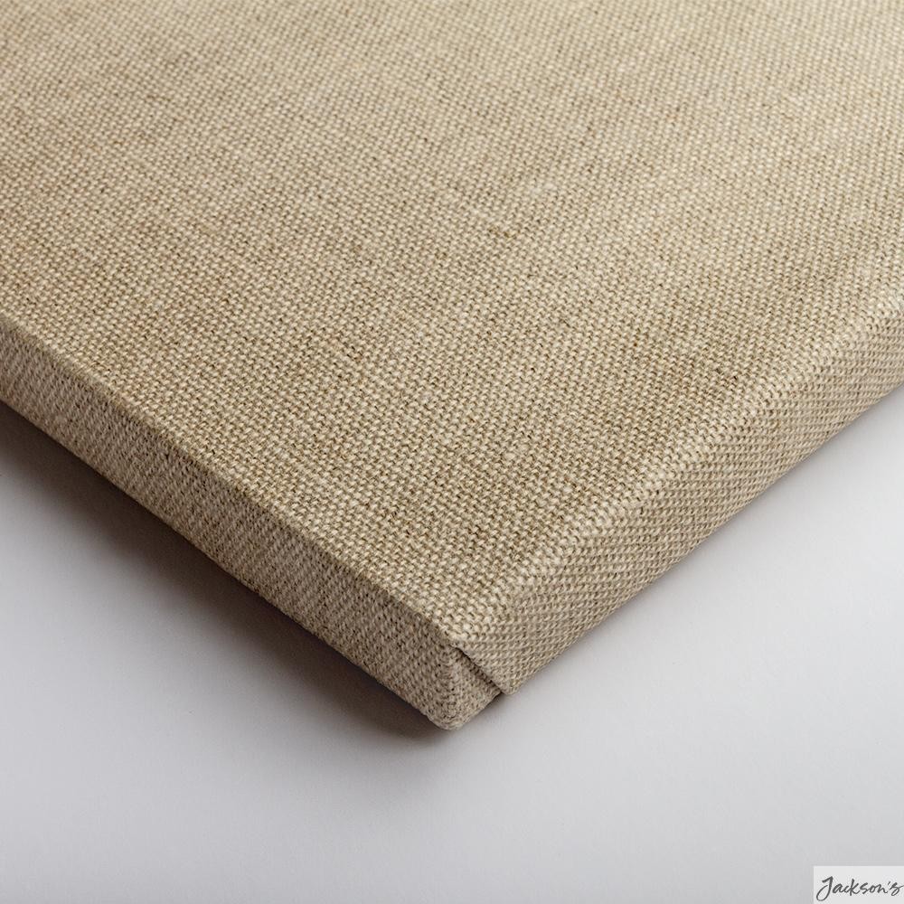 Belle Arti Linen Canvas Panel 18x24cm Universal Clear Glue Sized For Priming