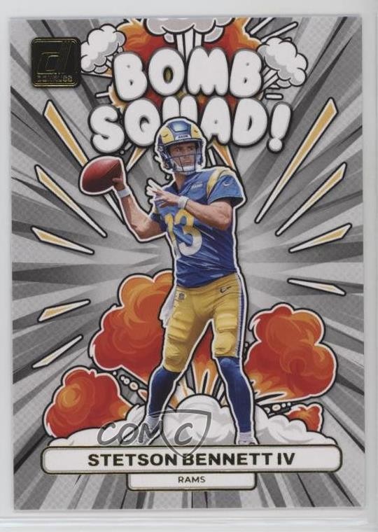 2023 Panini Donruss Bomb Squad Stetson Bennett IV #BS-4 Rookie RC