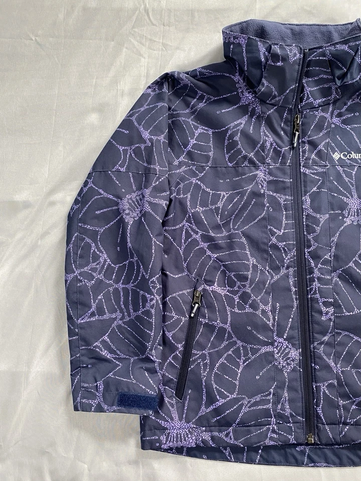 Columbia Interchange Omni Tech Chaqueta Abrigo Niñas Talla S (7/8) Invierno Esquí Nieve Foto 2 de 4