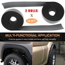 Universal 21ft 2 Widebody Fender Flares Flexible Rubber For Suv Truck Pickup