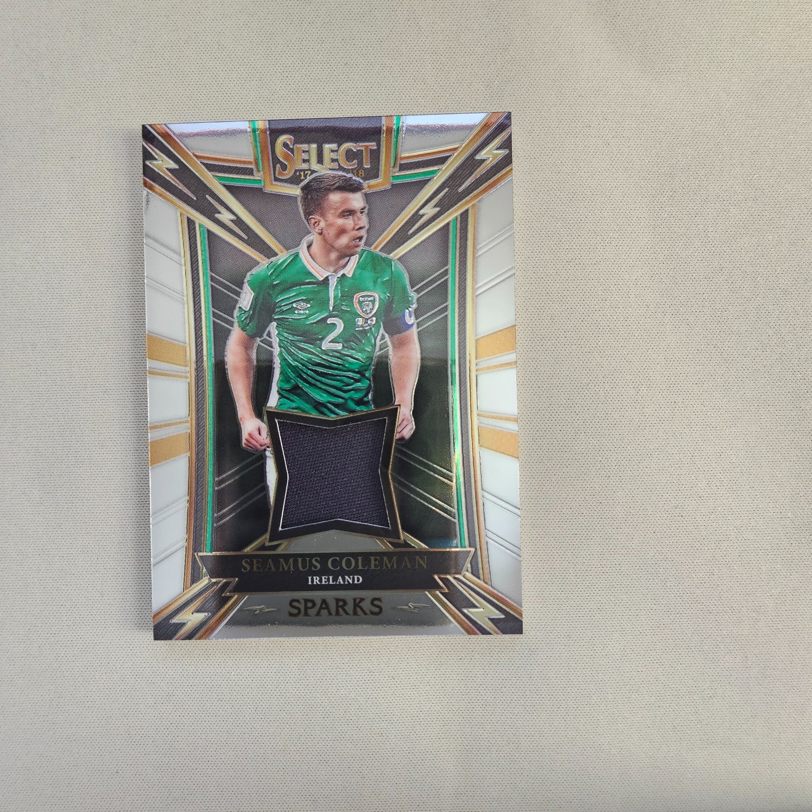 Panini Select Soccer 2017/18 - Irlanda - Seamus Coleman - PATCH