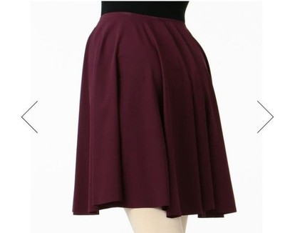 Chacott London Ballet Pull-On Skirt M Black or Navy Includes Reference Image