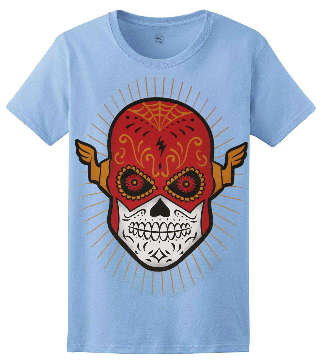 Футболка DC Comics The Flash с сахарным черепом 2290₽