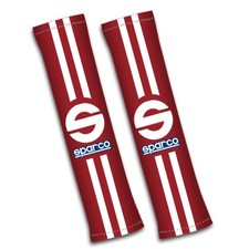 Sparco Seatbelt Pads Red