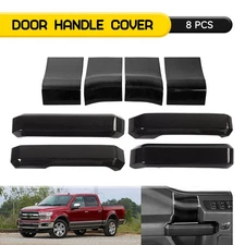 Inner Door Handles Cover Bezel Trim Interior Accessories For 15-20 Ford F150 EXD