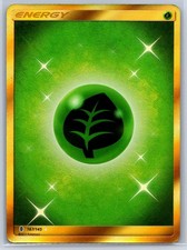 Grass Energy (Gold) Guardians Rising 167/145 Secret Rare Pokemon Card NM