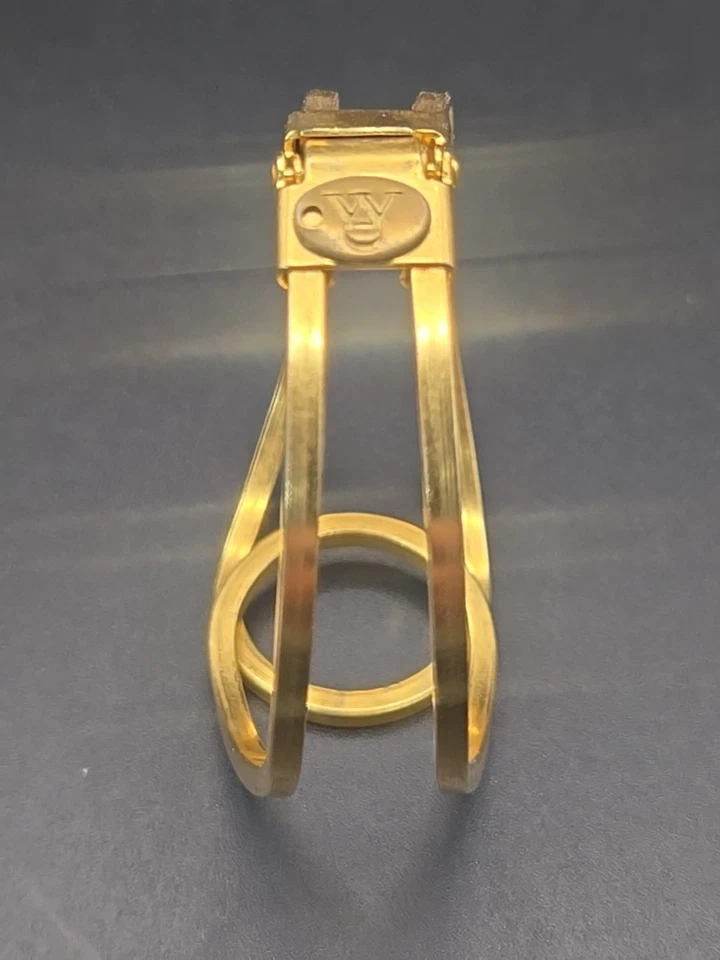 Brazalete Casa Blanca Mercado Negro Tono Dorado - Moderno Diseño de Lazo Ovalado,... Foto 4 de 4