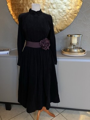 Laura Ashley Cord Kleid Old Money Viktorianisch 38 Downton Abbey Hoschekstyle