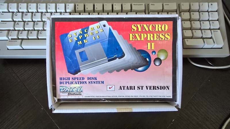 Atari St Datel Syncro Express II - High Speed Disk Duplication System - Tested