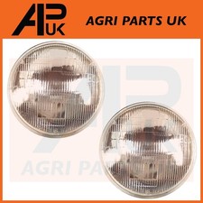 2x Sealed Beam Head Lamp Light lens for John Deere Terex Telehandler Tractor