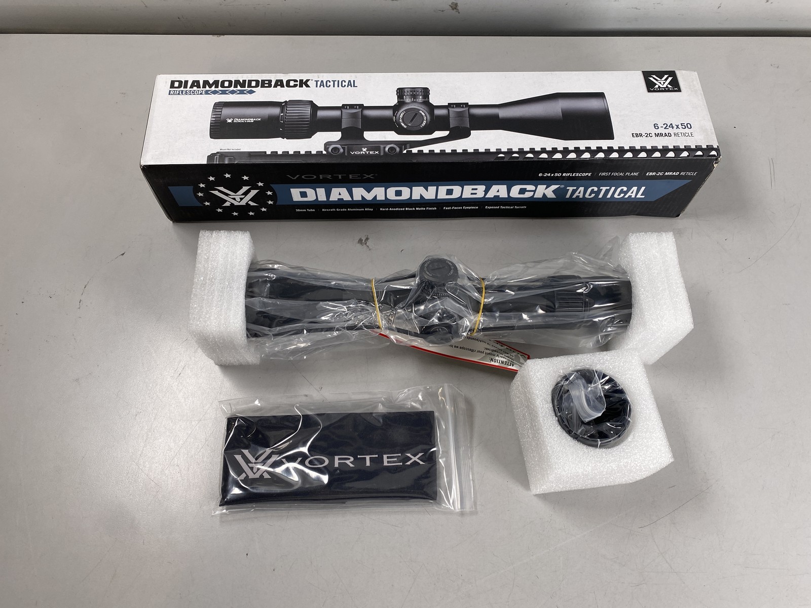 VO Diamondback 30mm Tube 6-24x 50mm Tactical Scope w/ MRAD Reticle (DBK-10029)