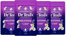 Pure Epsom Salt, Melatonin Sleep Soak with Essential Oil Blend, 3 Lb