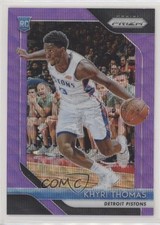 2018-19 Panini Prizm Purple Wave Prizm Khyri Thomas #122 t6l