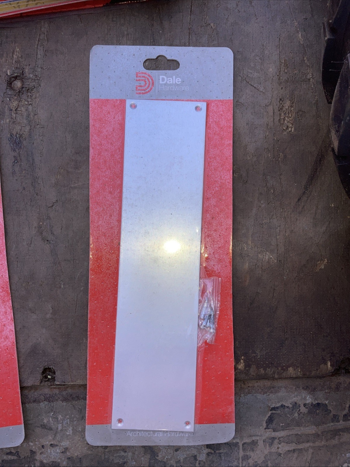 DALE Door Finger Push Plate 305 x 76mm Protection Plates Aluminium+Fixings
