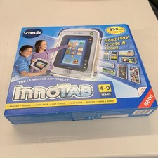+NUEVO+ Tablet Aplicación de Aprendizaje Vtech Innotab Plateada NUEVA Sellada ¡Escasa!