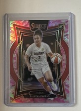 2025 Panini Select WNBA - Concourse Te-Hina Paopao #49 Pink Camo Prizm /175 (RC)