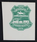 CKStamps: US Cut Square Stamps Collection Scott#U221 Unused NH NG Full Corner