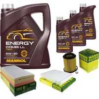 Mann Inspektionspaket Filterset 8L Mannol Energy 5W-30 FüR VW Touareg 4.2 V8