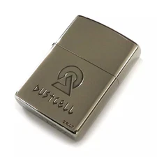 Dustcell 5th Anniversary Zippo Lighter Brass and Iron Custom Logo Used