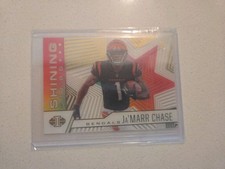 Ja'Marr Chase 2021 Panini Illusions - Shining Stars Rookie RC #SS-17 Nrmt Bengal