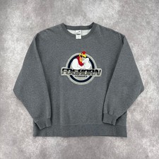Vintage Warner Bros Foghorn Leghorn Graphic Sweatshirt Size XL