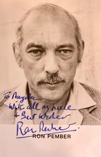 RON PEMBER ONLY FOOLS AND HORSES SECRET ARMY UFO PHOTO signed autograph POW#99 RON PEMBER ONLY FOOLS AND HORSES SECRET ARMY UFO PHOTO signed autograph POW#99