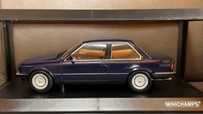 Minichamps BMW 323i 1/18 Diecast Model Car Blue Collector Item Rare