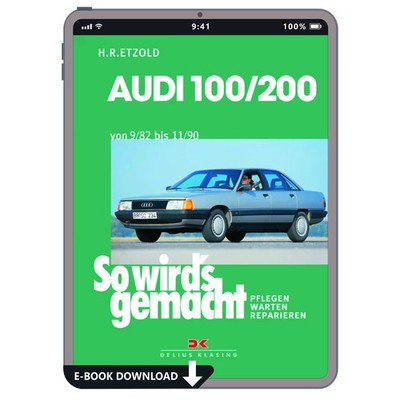 Audi 100/200 Avant Typ 44 1982-1990 So wird's gemacht Werkstatthandbuch E-Book