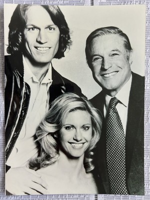 Original Pressefoto Xanadu 1980 Olivia Newton John Beck Gene Kelly RTL 17x12 cm