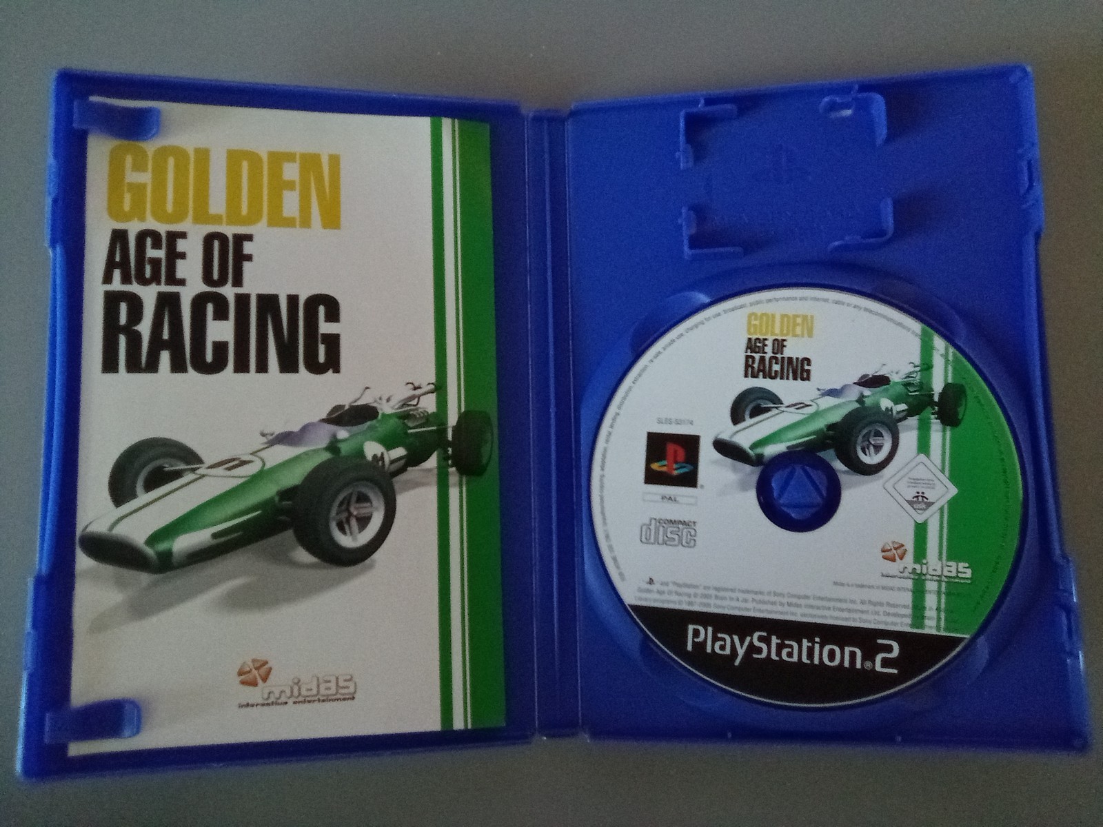 Golden Age of Racing PlayStation 2 PS2
