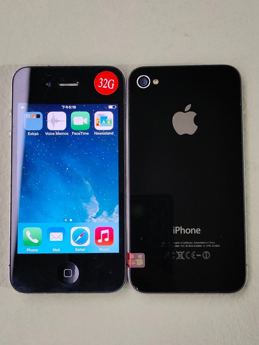 Apple iPhone 4 iPhone 4s Unlocked White Black 8GB 16GB 32GB CCD