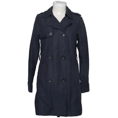 Edco, Trenchcoat, Damen, Größe: S, Blau, Baumwolle/Polyester, Einfarbig #QoD