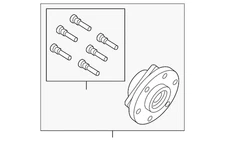 Genuine Nissan Value Advantage™ HUB ASSY FRONT D0202-EZ30JNW
